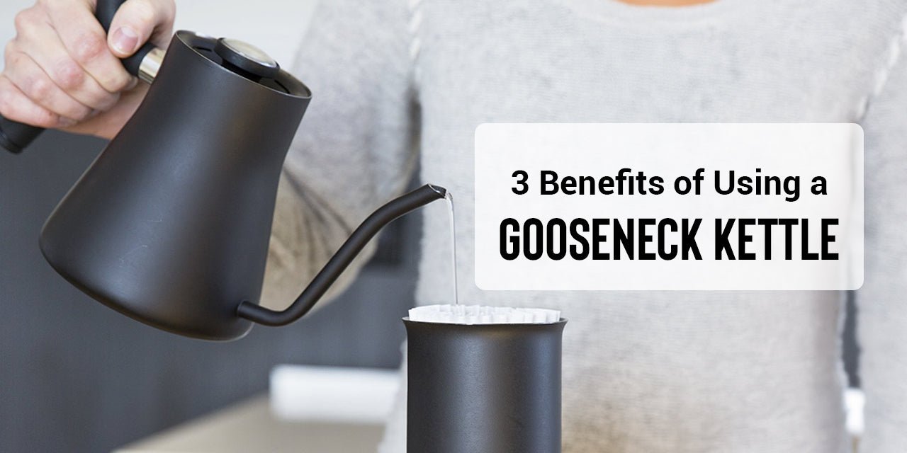 3 Benefits of Using a Gooseneck Kettle | Perfect Your Pours - Something's Brewing