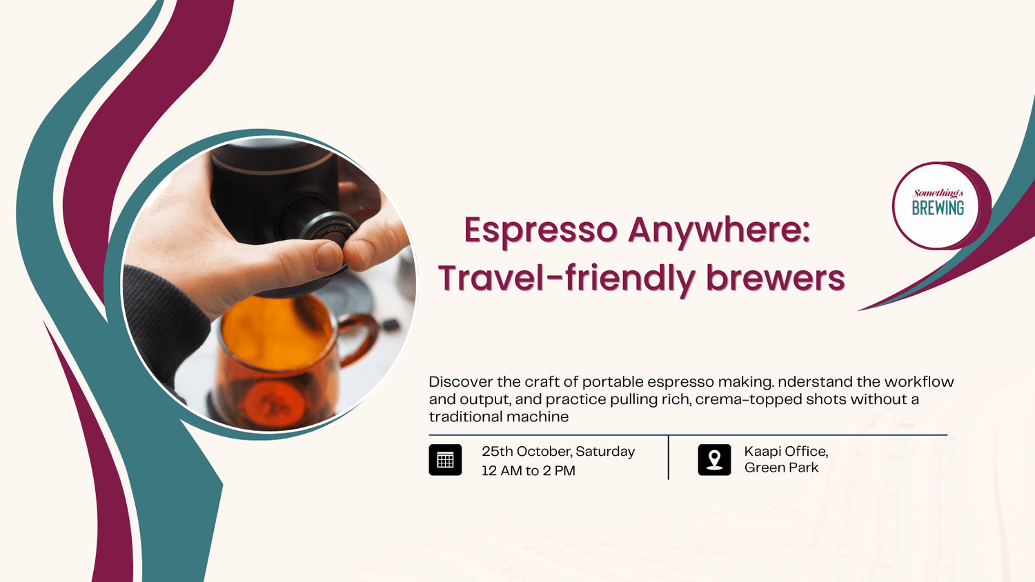Espresso Anywhere: Brewing with Picopresso - Something's Brewing