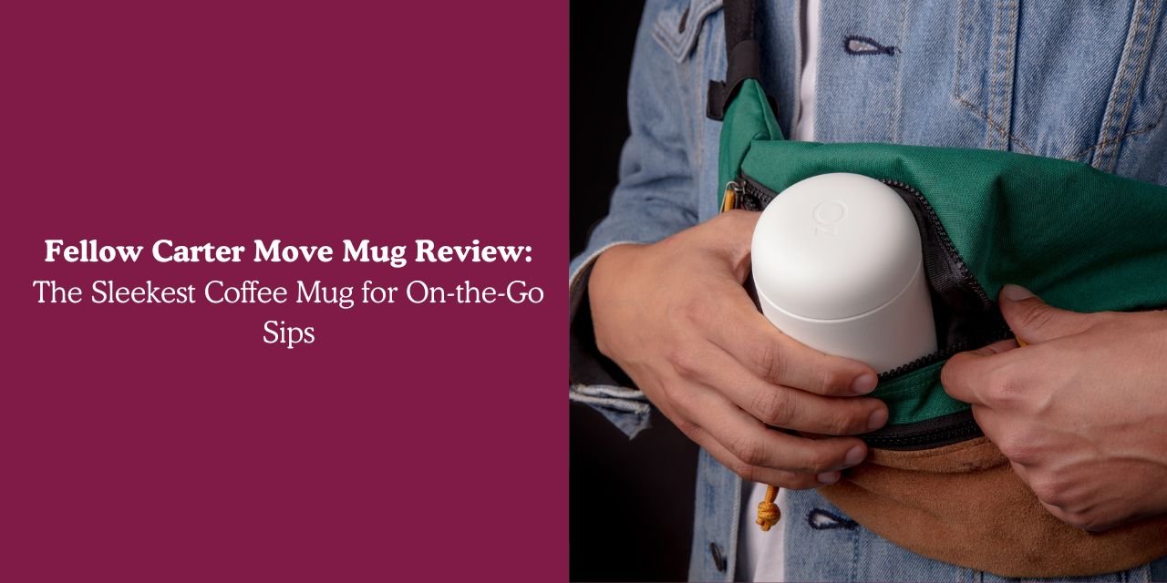 Fellow Carter Move Mug Review: The Sleekest Coffee Mug for On-the-Go Sips - Something's Brewing