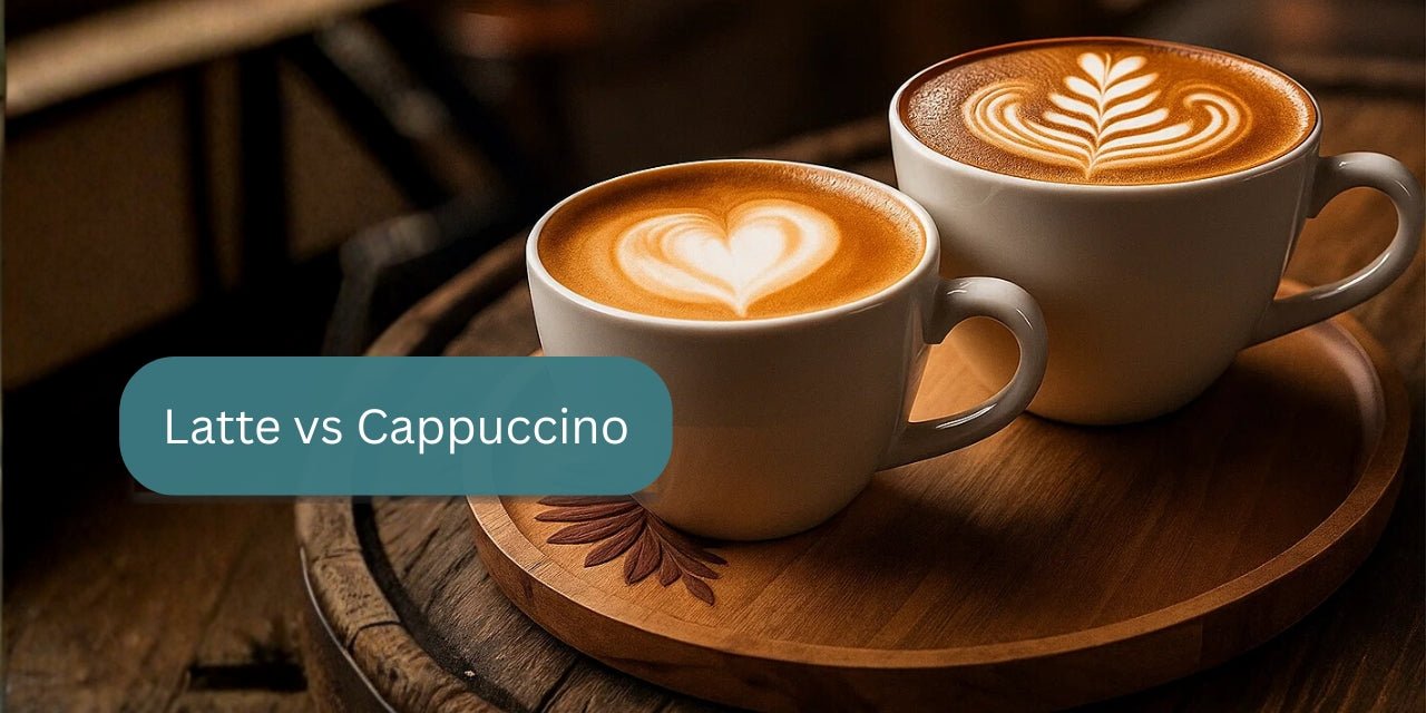 latte vs cappuccino - Something's Brewing