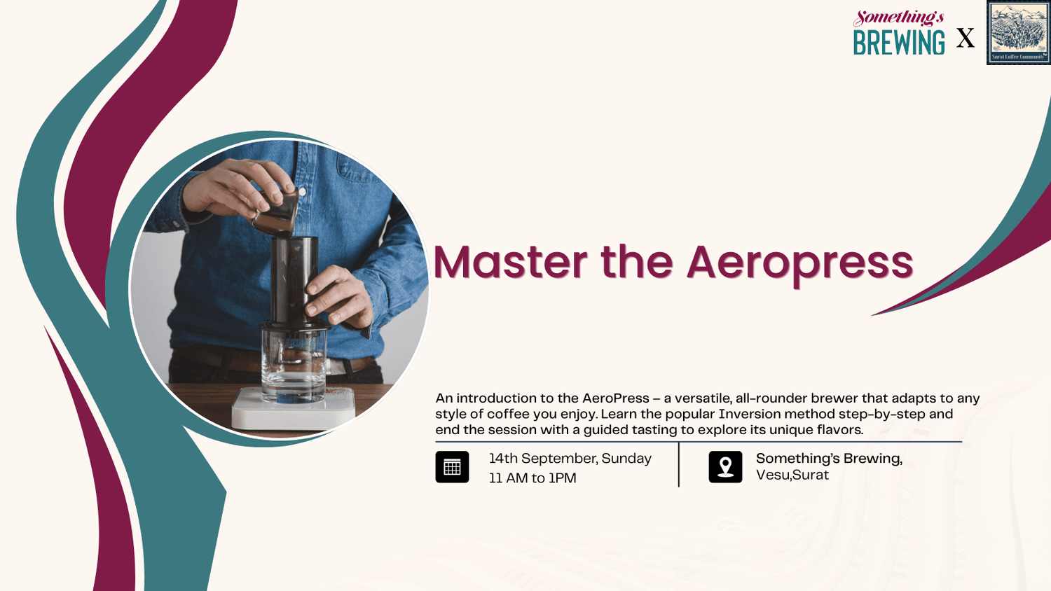Master The Aeropress - Something's Brewing