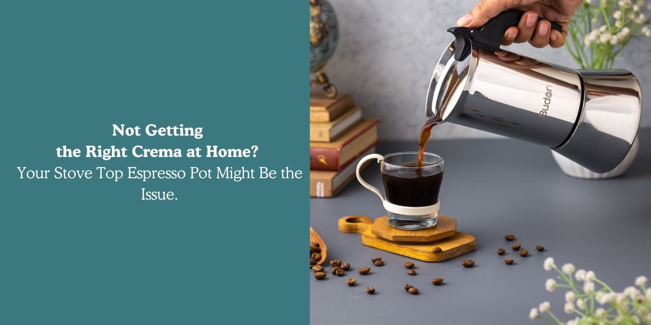 Not Getting the Right Crema at Home? Your Stove Top Espresso Pot Might Be the Issue - Something's Brewing