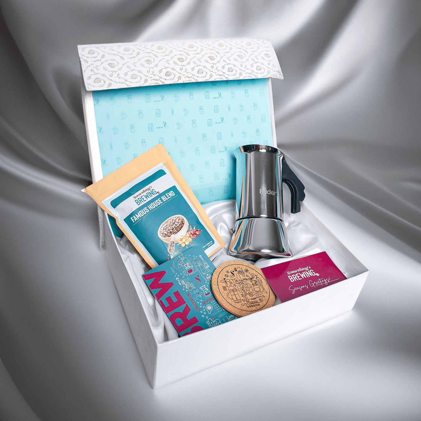 Somethings Brewing Store Box of Moka Pot