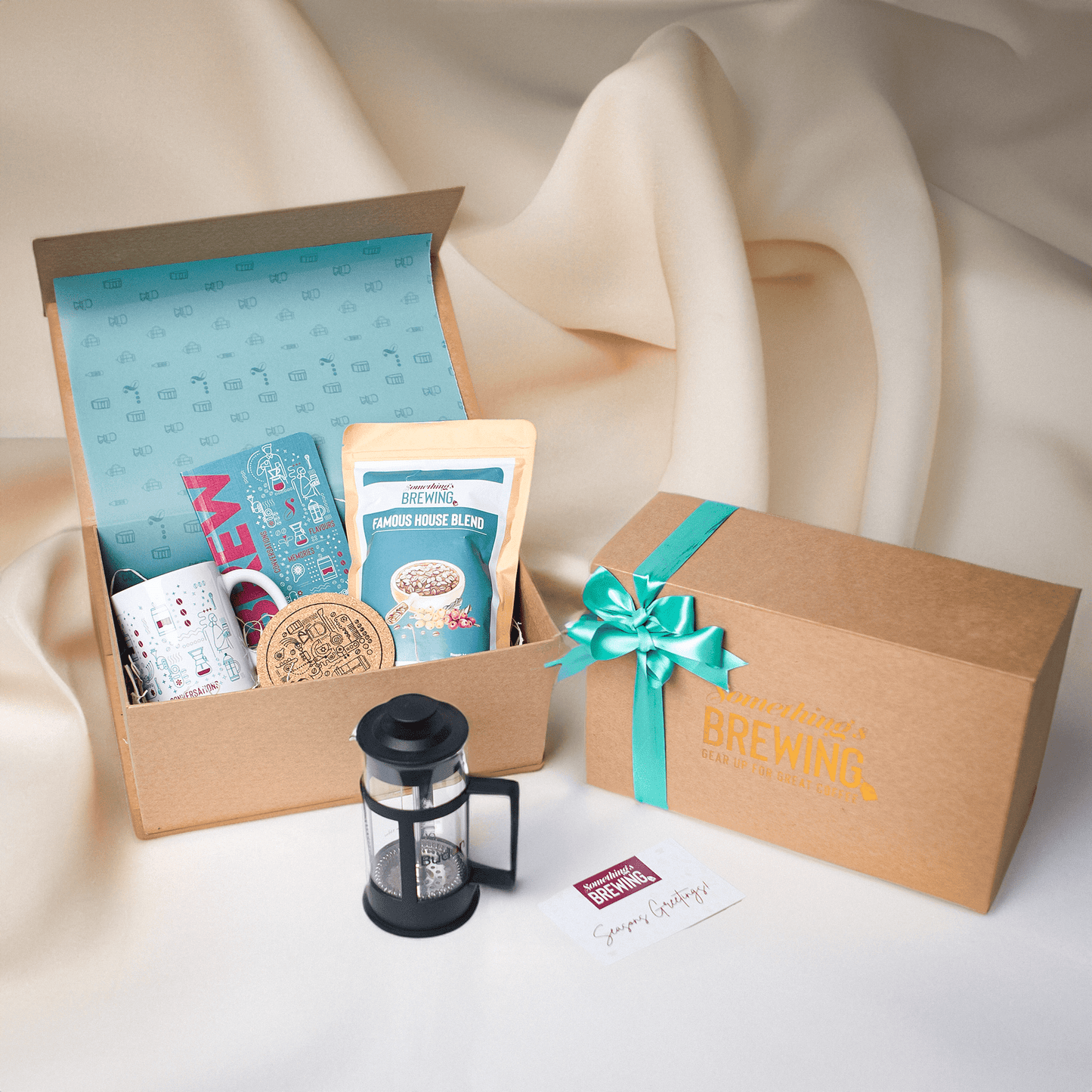 Somethings Brewing Store French Press Kit