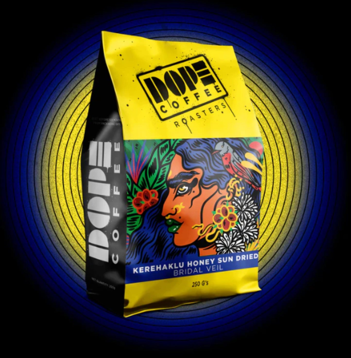 Dope Ground And Whole Beans Dope- KEREHAKLU HONEY SUN DRIED - BRIDAL VEIL