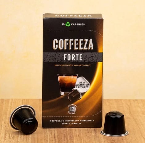 Coffeeza Coffeeza Forte Coffee Capsules, Nespresso Compatible