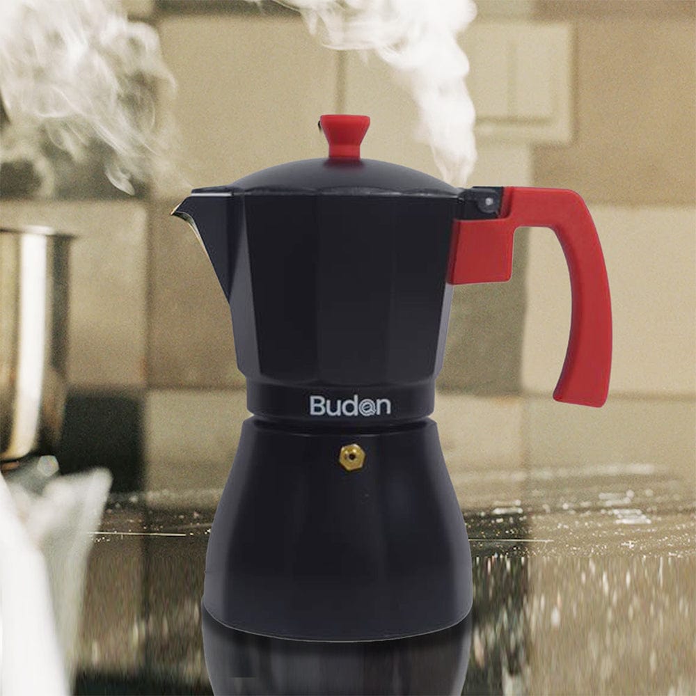 Budan Aluminium Moka Pot - Something's Brewing