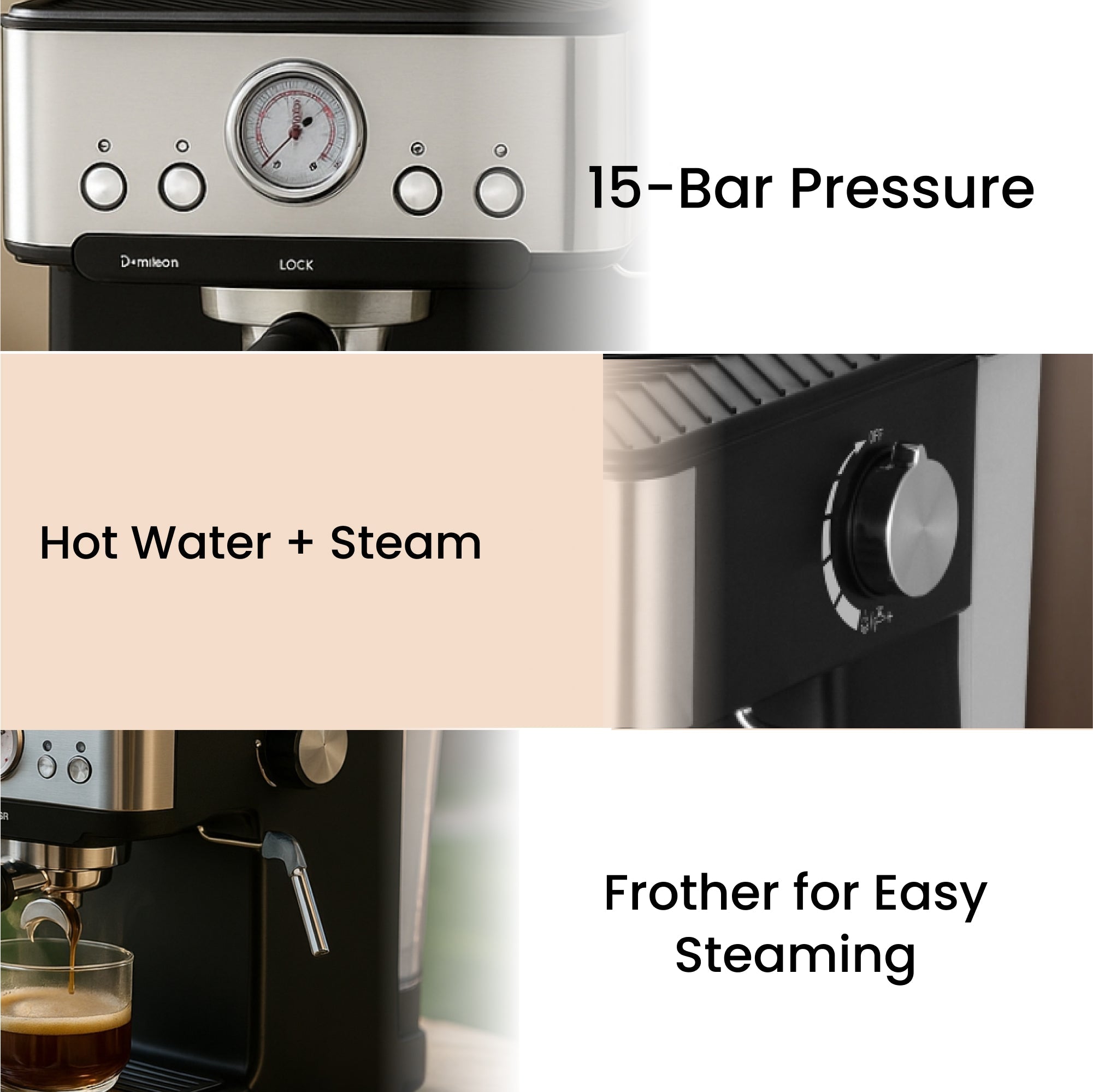 Budan - Classic | Semi - Automatic Coffee Machine - Something's Brewing