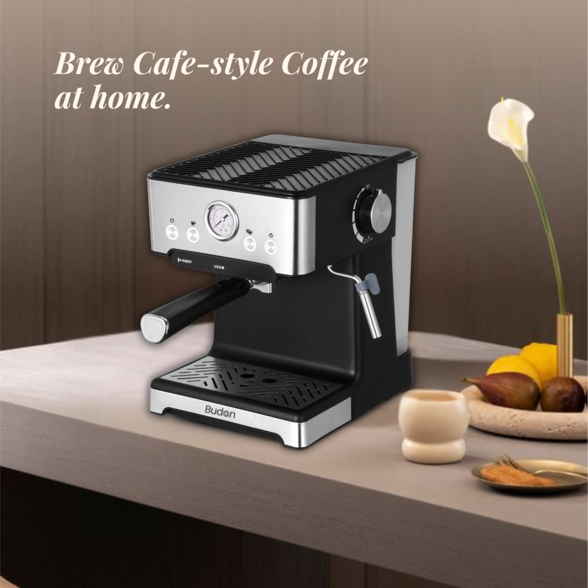 Budan - Classic | Semi - Automatic Coffee Machine - Something's Brewing