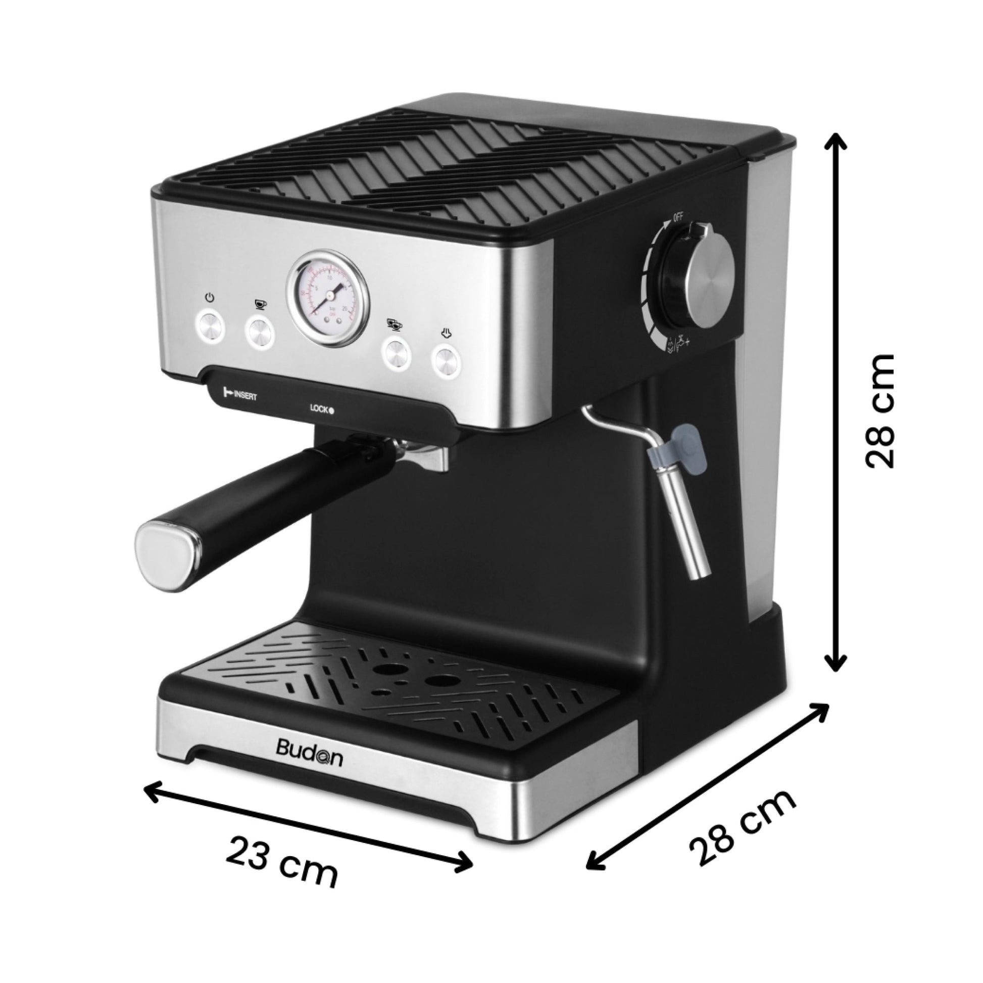 Budan - Classic | Semi - Automatic Coffee Machine - Something's Brewing