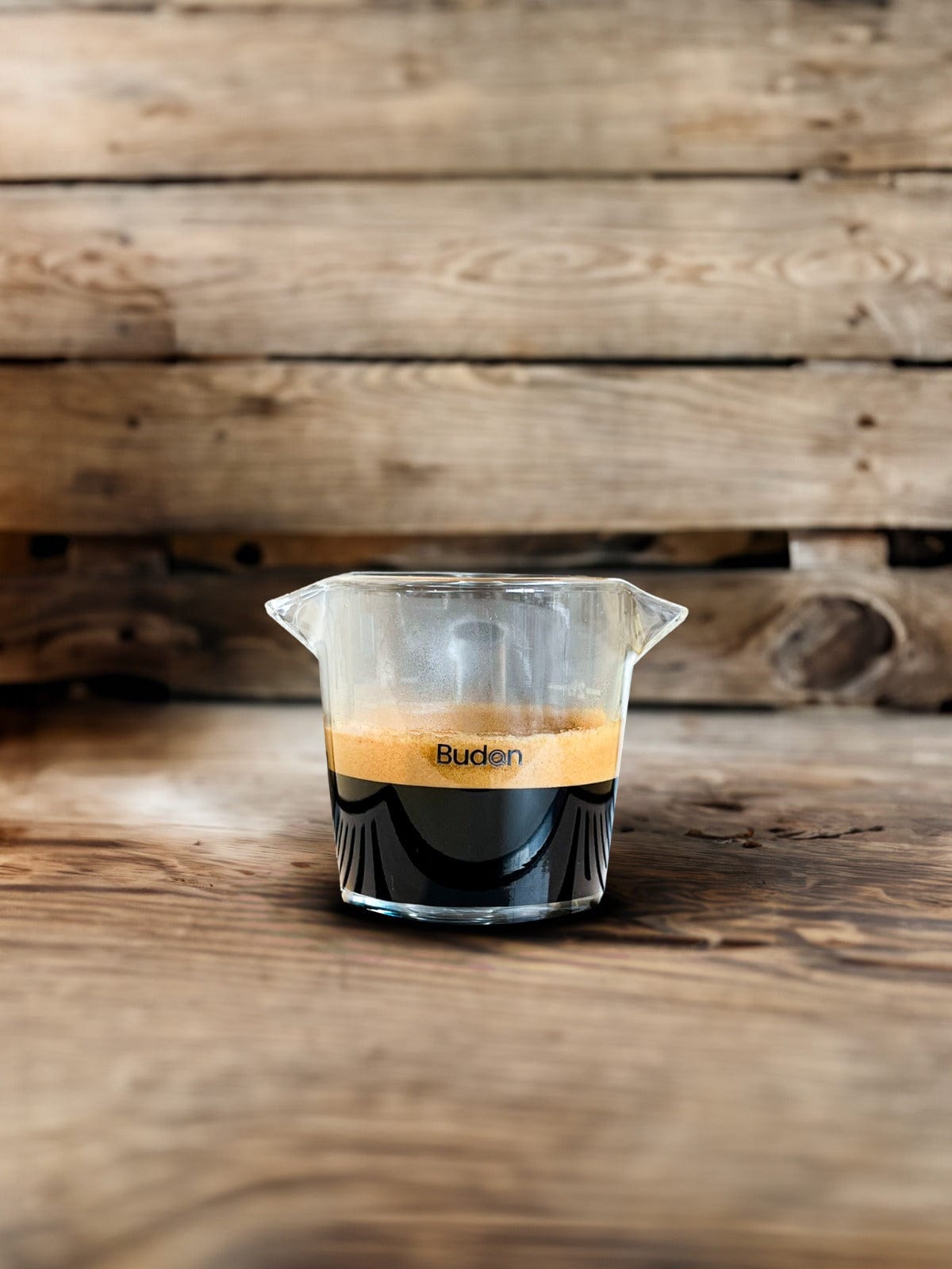 Budan Double Spout Shot Glass for Espresso - Something's Brewing