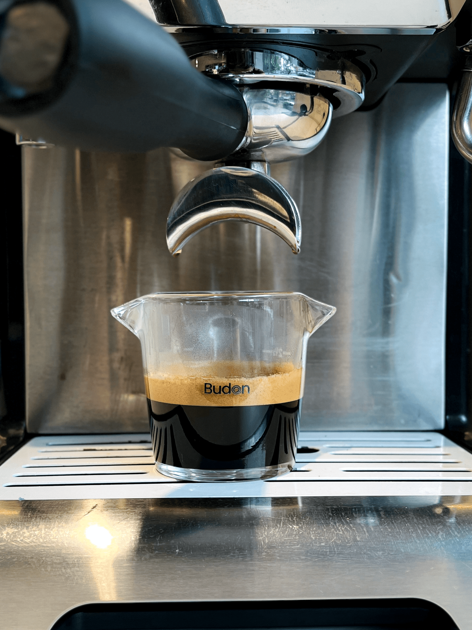 Budan Double Spout Shot Glass for Espresso - Something's Brewing