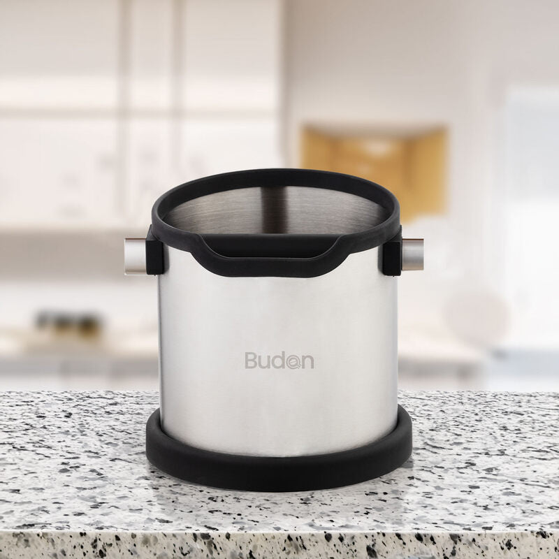 Budan Knock box SS bottomless - Something's Brewing