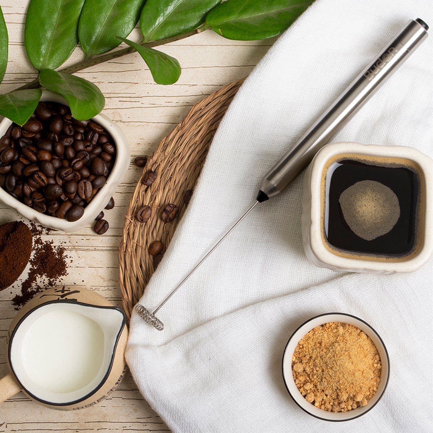 Budan Milk Frother - Something's Brewing