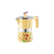 COFFEE MAKER POLISHED ALU.3 CUPS - FRIDA KAHLO - ASSORTED COLOURS - Something's Brewing