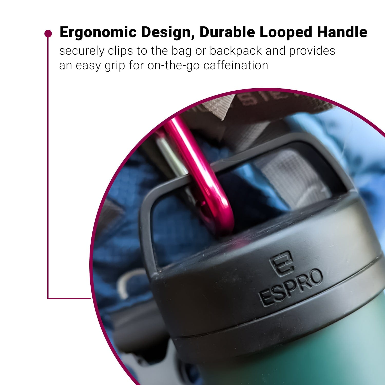 Espro Ultralight Travel Press 470ml - Something's Brewing