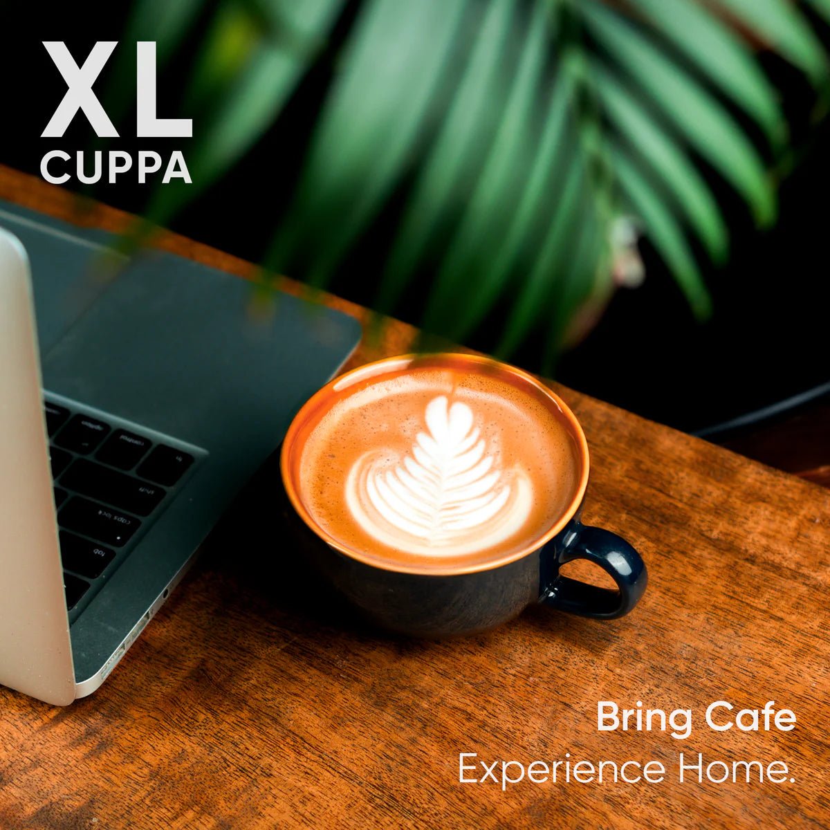 Midnight Blue Cappuccino Mug, 320ml | XL Cuppa - Something's Brewing