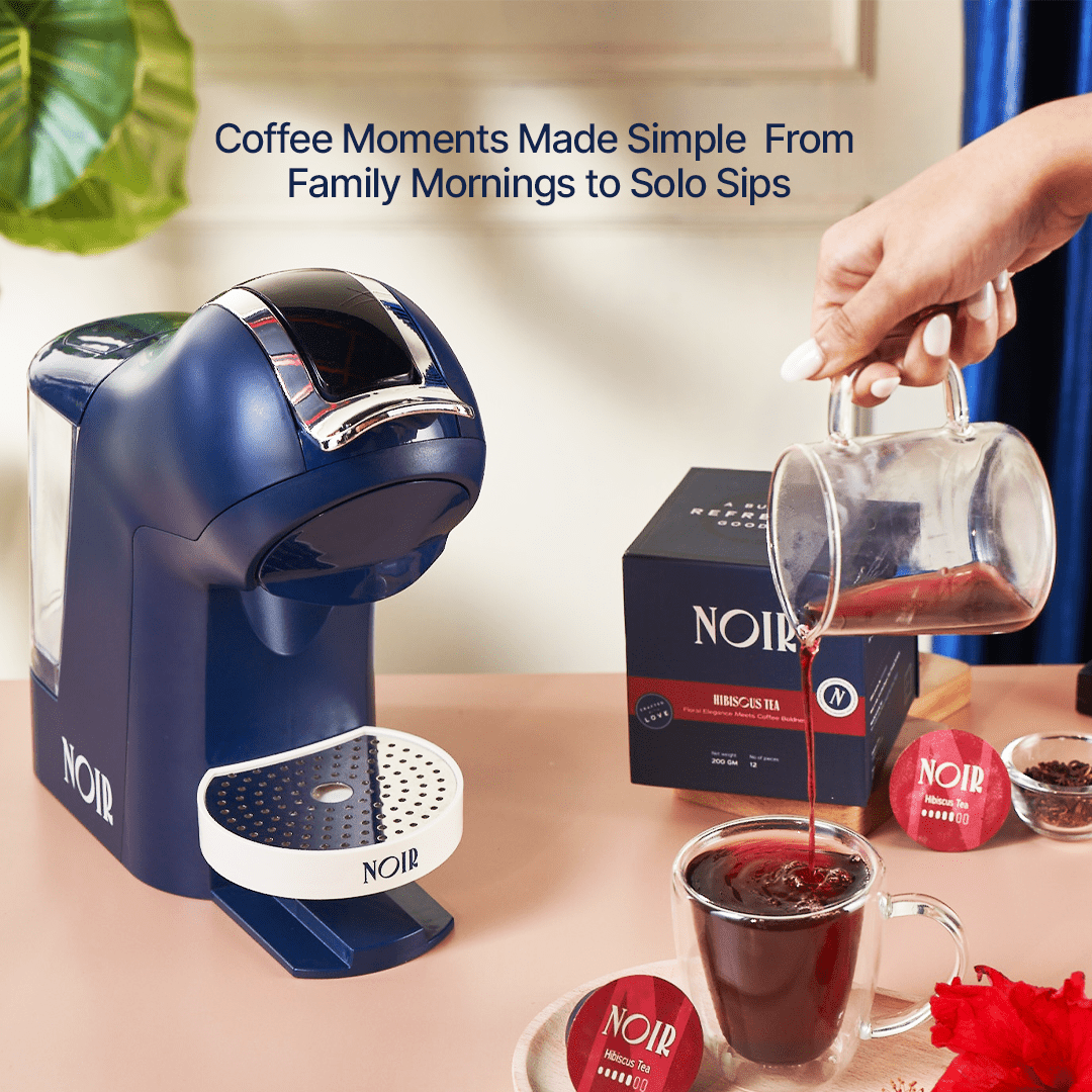 Noir Azure Coffee Machine - Something's Brewing