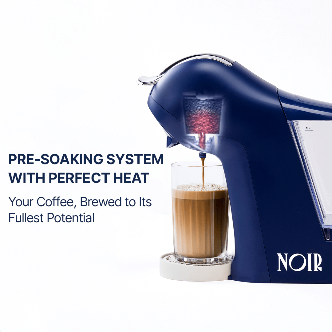 Noir Azure Coffee Machine - Something's Brewing