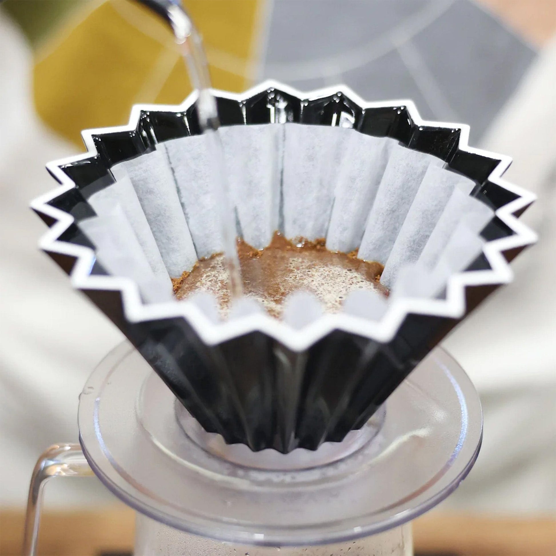 Origami Coffee Dripper with Holder | Medium - Something's Brewing