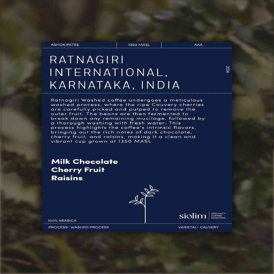 Ratnagiri Washed - Something's Brewing