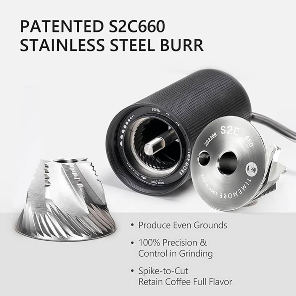 Timemore Chestnut C3S Manual Coffee Grinder - Something's Brewing