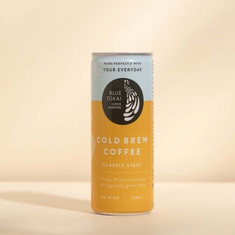 Blue Tokai Coffee Roasters Cold brew cans Blue Tokai Classic Light Cold Brew Cans (pack of 2 and 6)
