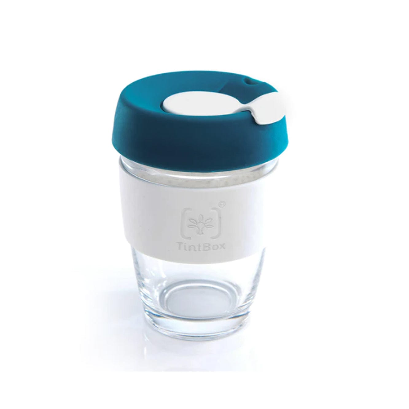 TintBox Accessories Teal TintCup - Borosilicate Glass Travel Mug