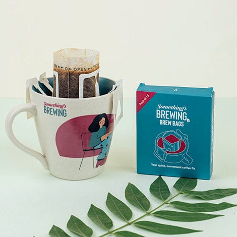 Somethings Brewing Gift box All in one coffee starter gift box