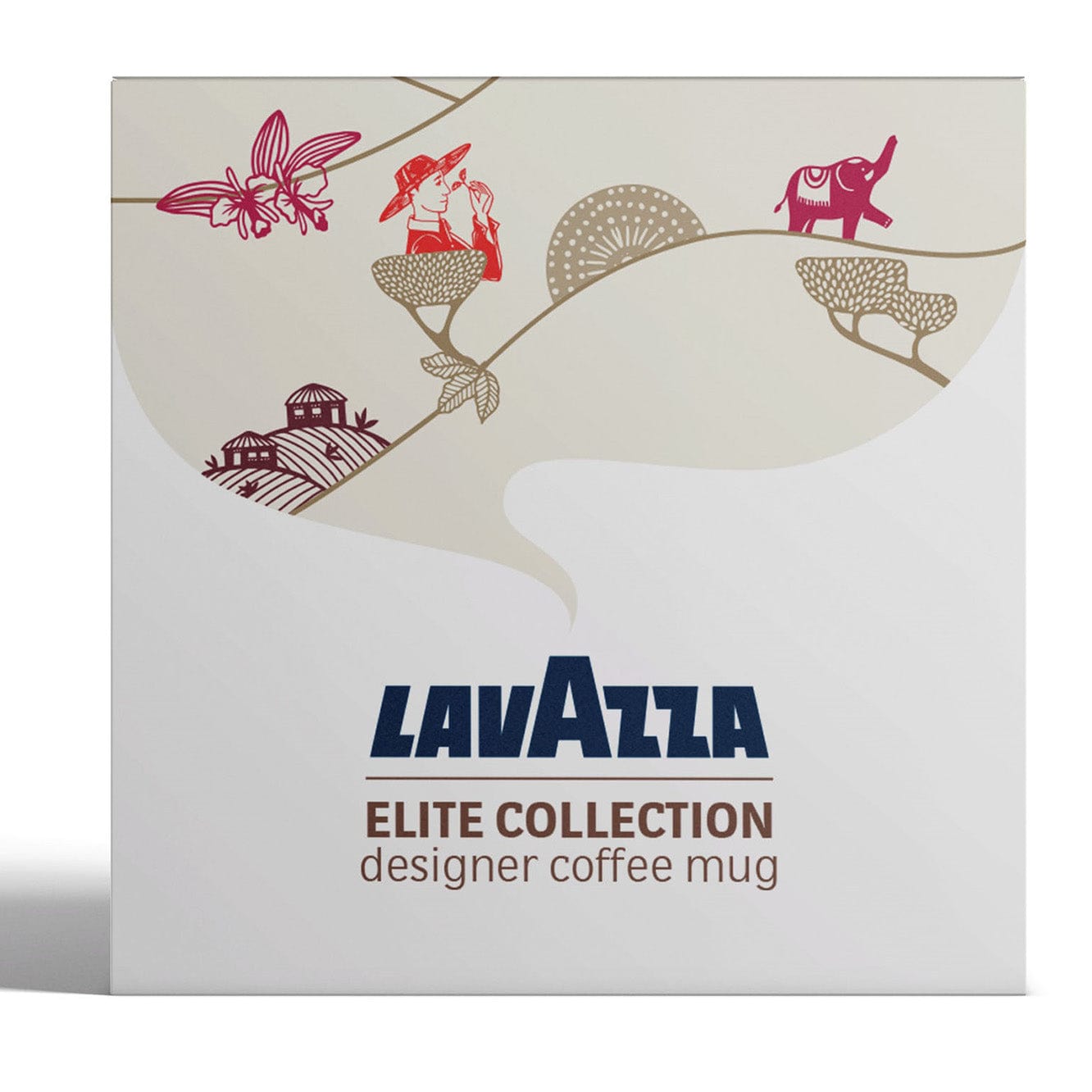 Lavazza Accessories Lavazza Elite Collection Designer Coffee Mug-White