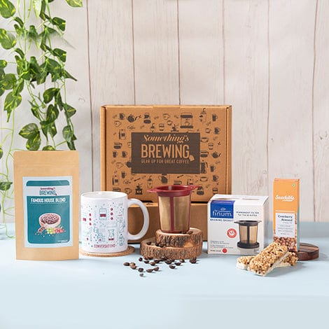 Somethings Brewing Store Hug in a Cup Kit Hamper