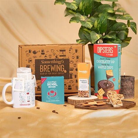 Somethings Brewing Store Compact Coffee Party Kit