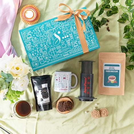 Somethings Brewing Store Coffee and Cookie Kit