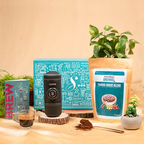 Somethings Brewing Store Espresso and Journal Away