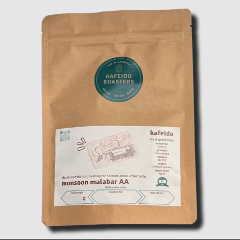 Kafeido Coffee Ground And Whole Beans Kafeido Monsoon Malabar AA