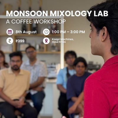 The Monsoon Mixology Lab | Delhi