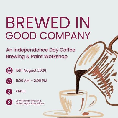 Brew & Paint: A Friendship Day Special