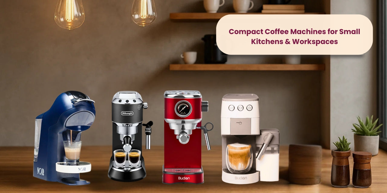Compact Coffee Machines for Small Kitchens & Workspaces