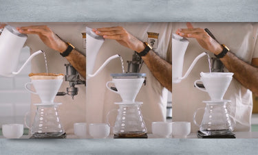3 Different Filtration Methods For Your Coffee Pour Overs | Paper, Metallic and Cloth Filters |