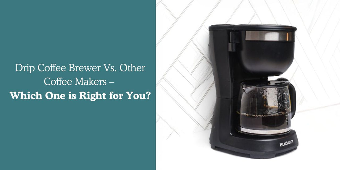 Drip Coffee Brewer Vs. Other Coffee Makers – Which One is Right for You?