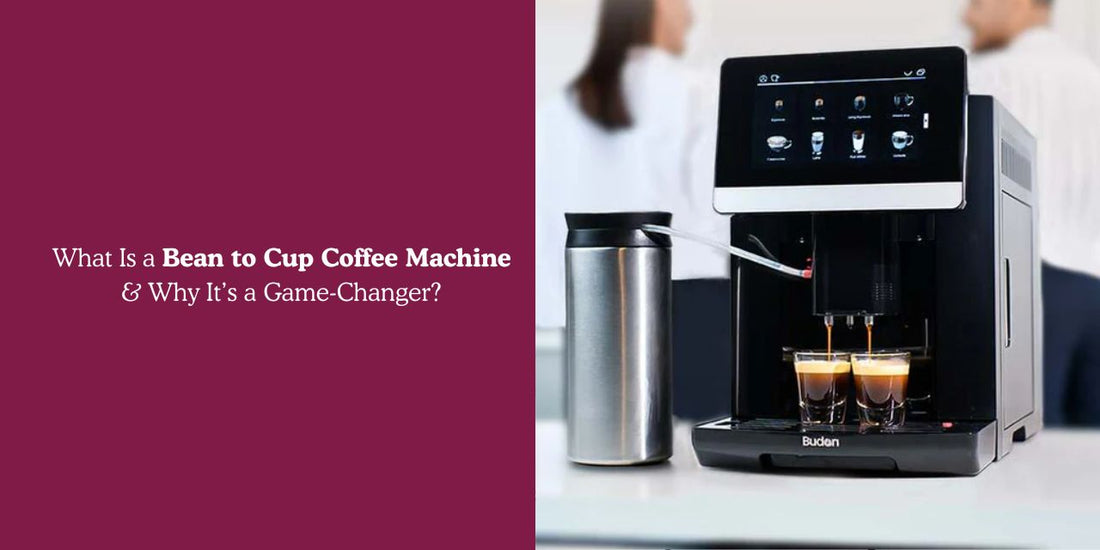 What Is a Bean to Cup Coffee Machine & Why It’s a Game-Changer?
