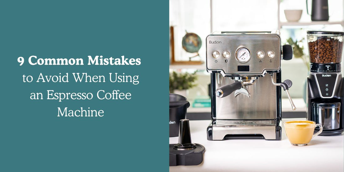 9 Common Mistakes to Avoid When Using an Espresso Coffee Machine