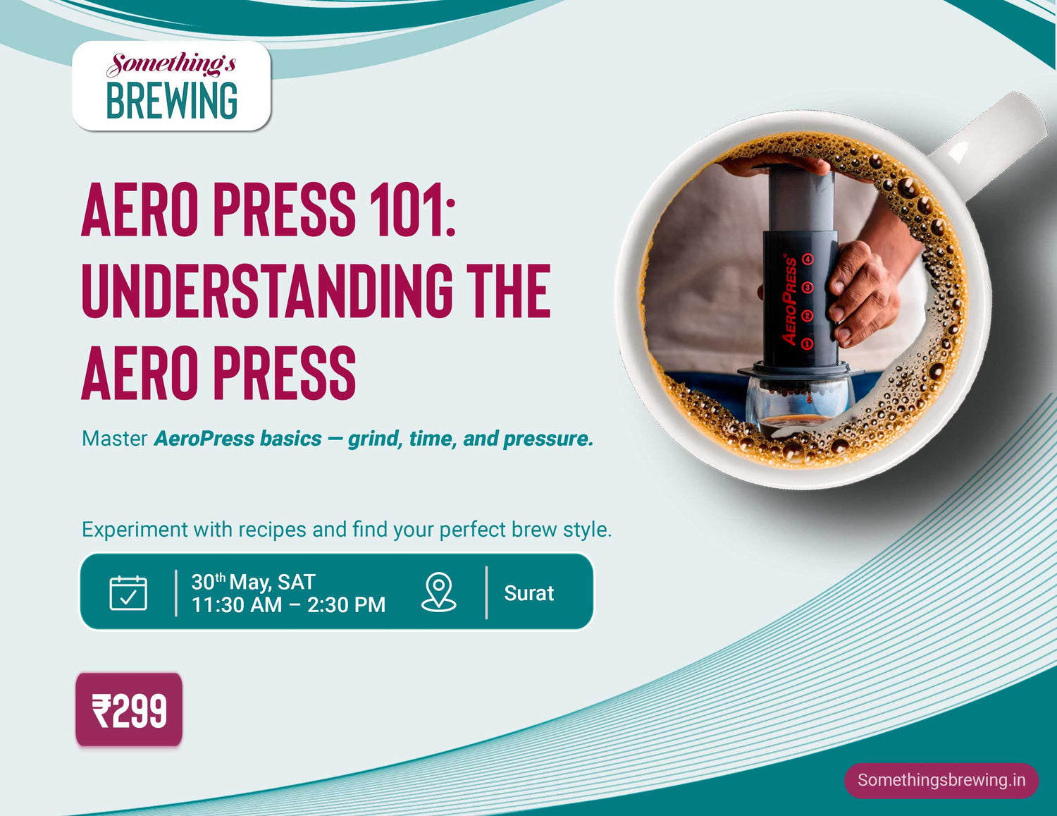 AeroPress 101: Understanding the AeroPress | Surat - Something's Brewing