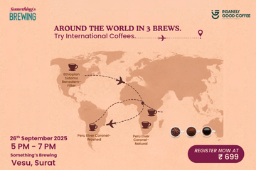 Around The World In 3 Brews | Surat - Something's Brewing
