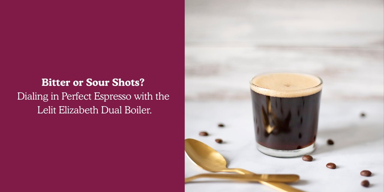 Bitter or Sour Shots? Dialing in Perfect Espresso with the Lelit Elizabeth Dual Boiler - Something's Brewing