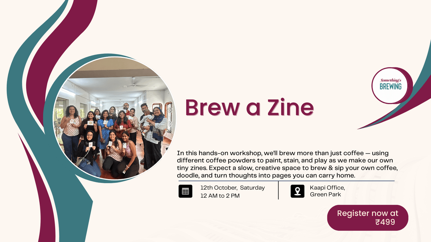 Brew a Zine – Where Coffee Meets Creativity - Something's Brewing