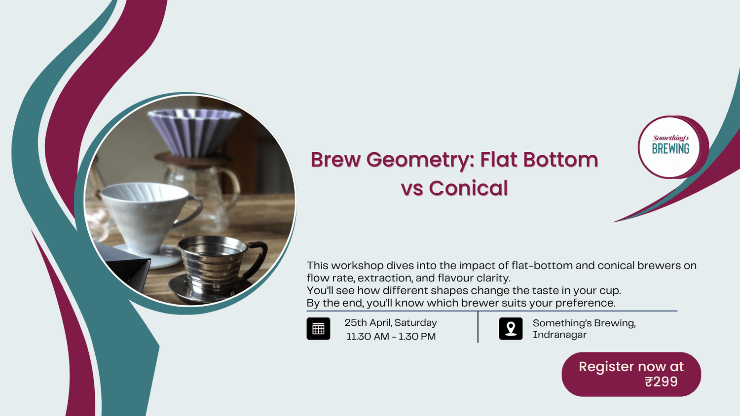 Brew Geometry: Flat Bottom vs Conical - Something's Brewing