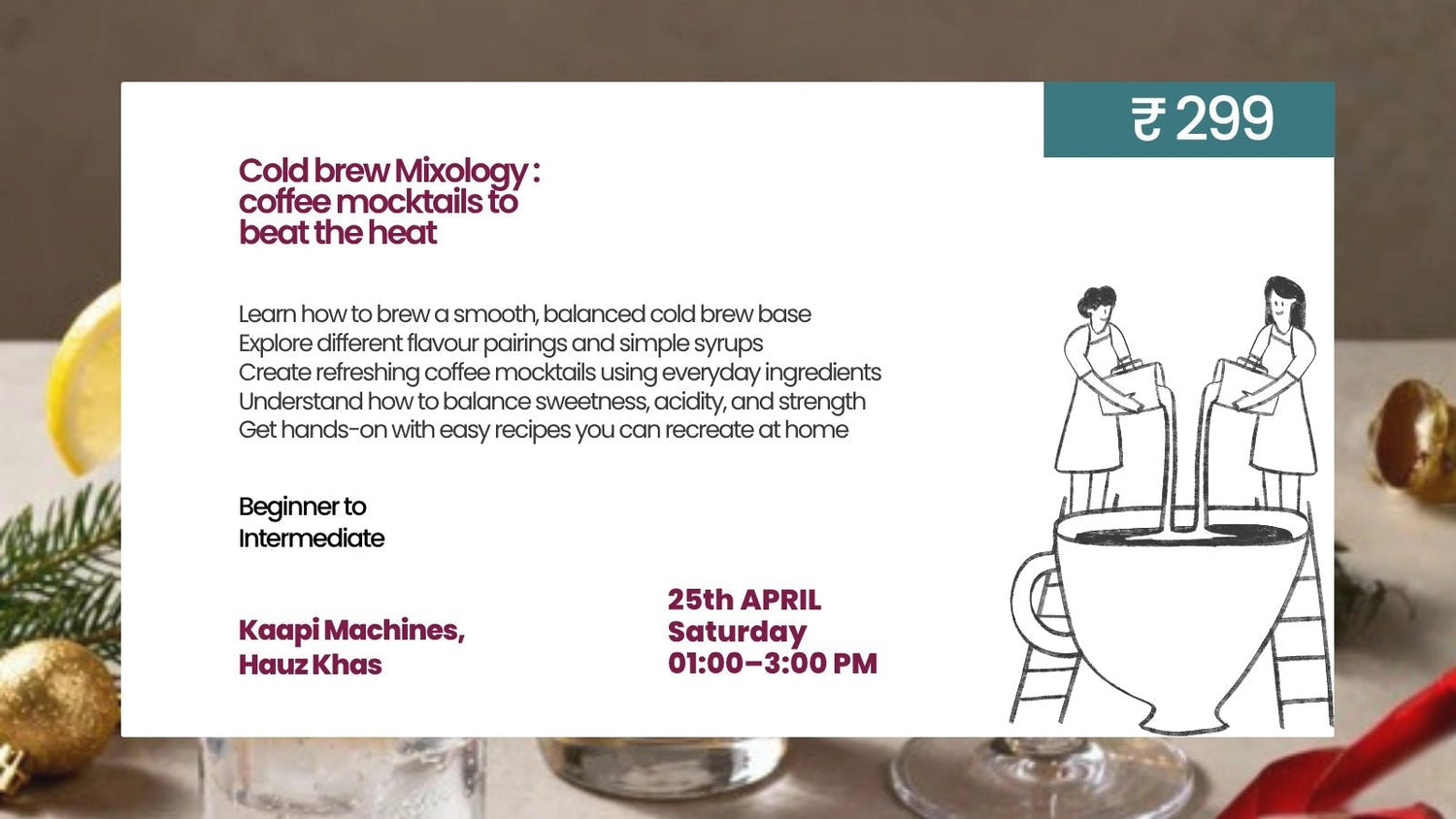 Cold Brew Mixology: Coffee Mocktails to Beat the Heat - Something's Brewing