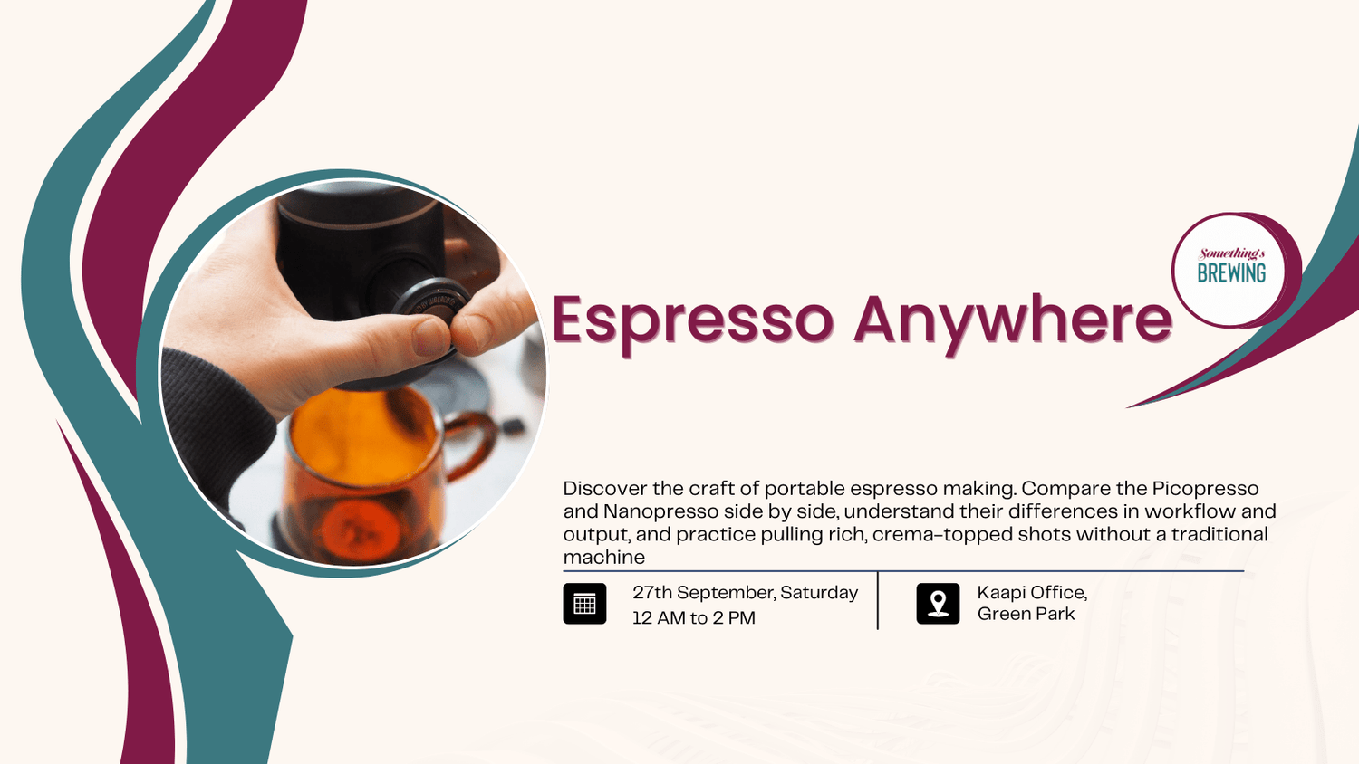 Espresso Anywhere: Brewing with Picopresso & Nanopresso - Something's Brewing