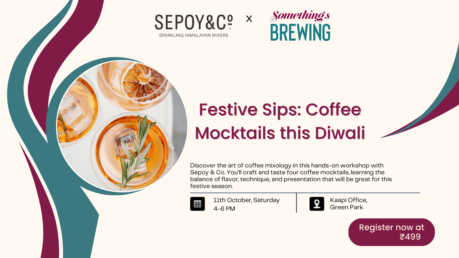 Festive Sips: Coffee Mocktails this Diwali - Something's Brewing